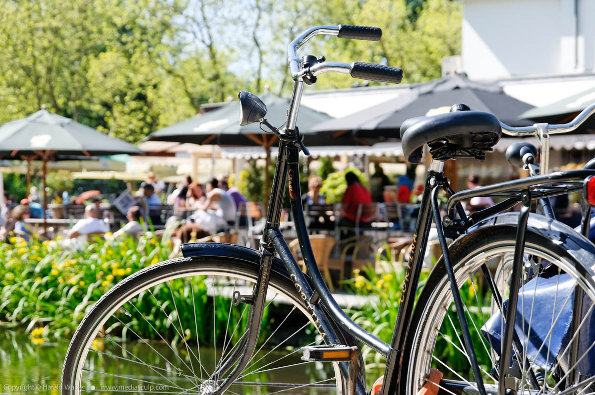 Stock photo of Bike in Vondelpark