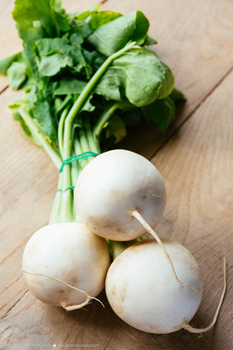 Stock photo of Fresh may turnips