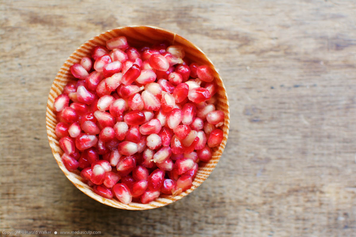 Stock photo of Pomegranate seeds