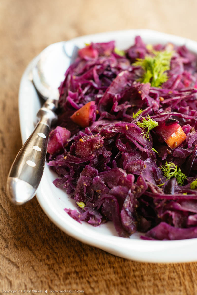 Stock photo of Braised red cabbage