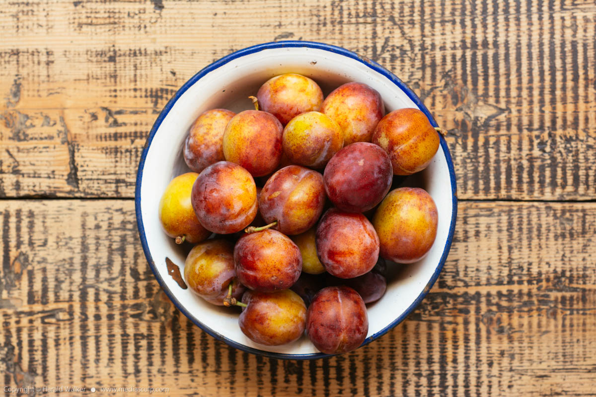 Stock photo of Fresh plums