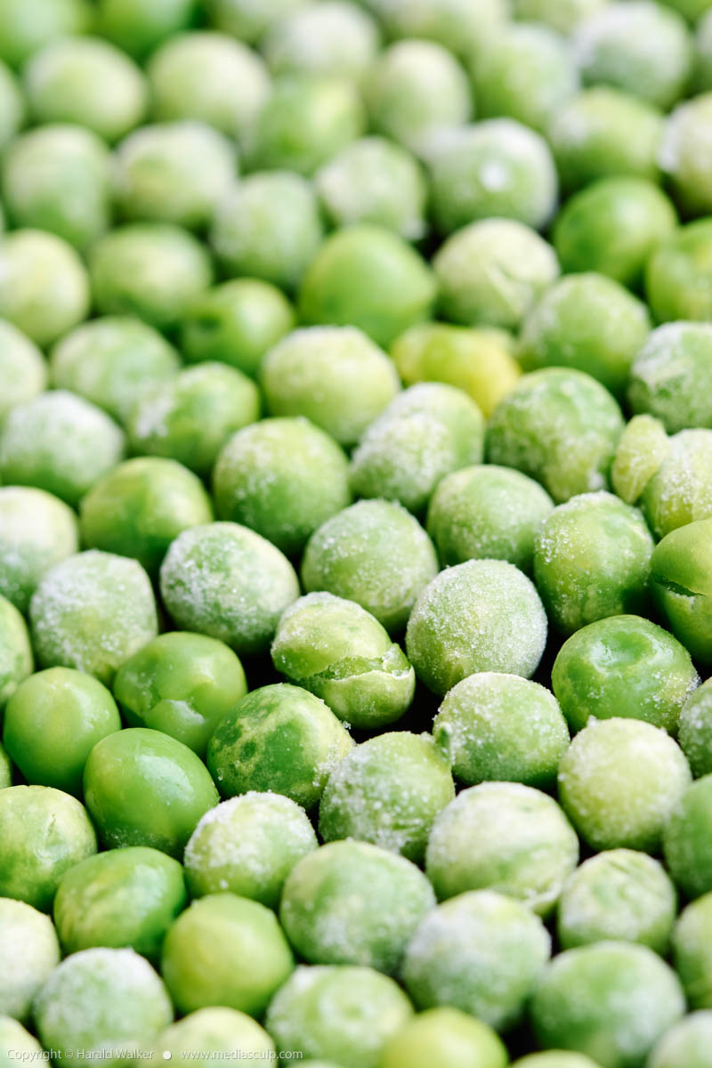 Stock photo of Frozen peas