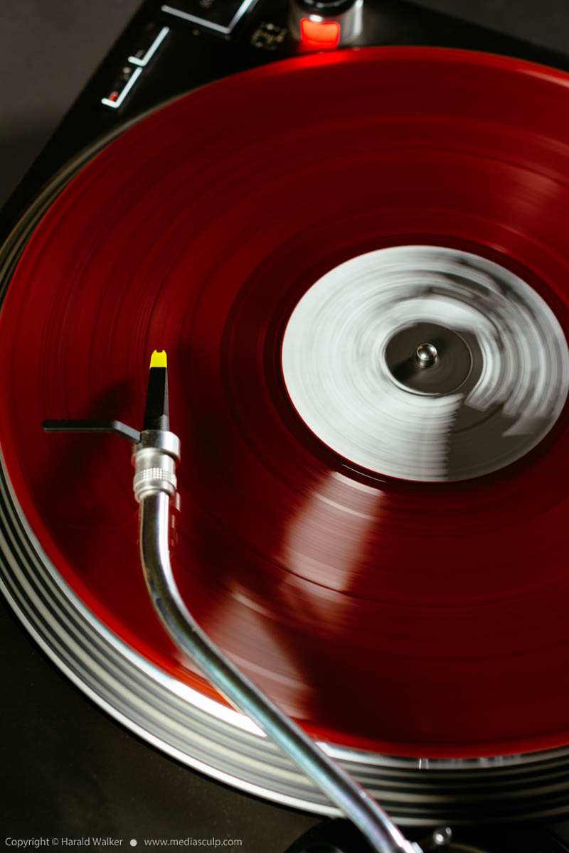 Stock photo of Red record