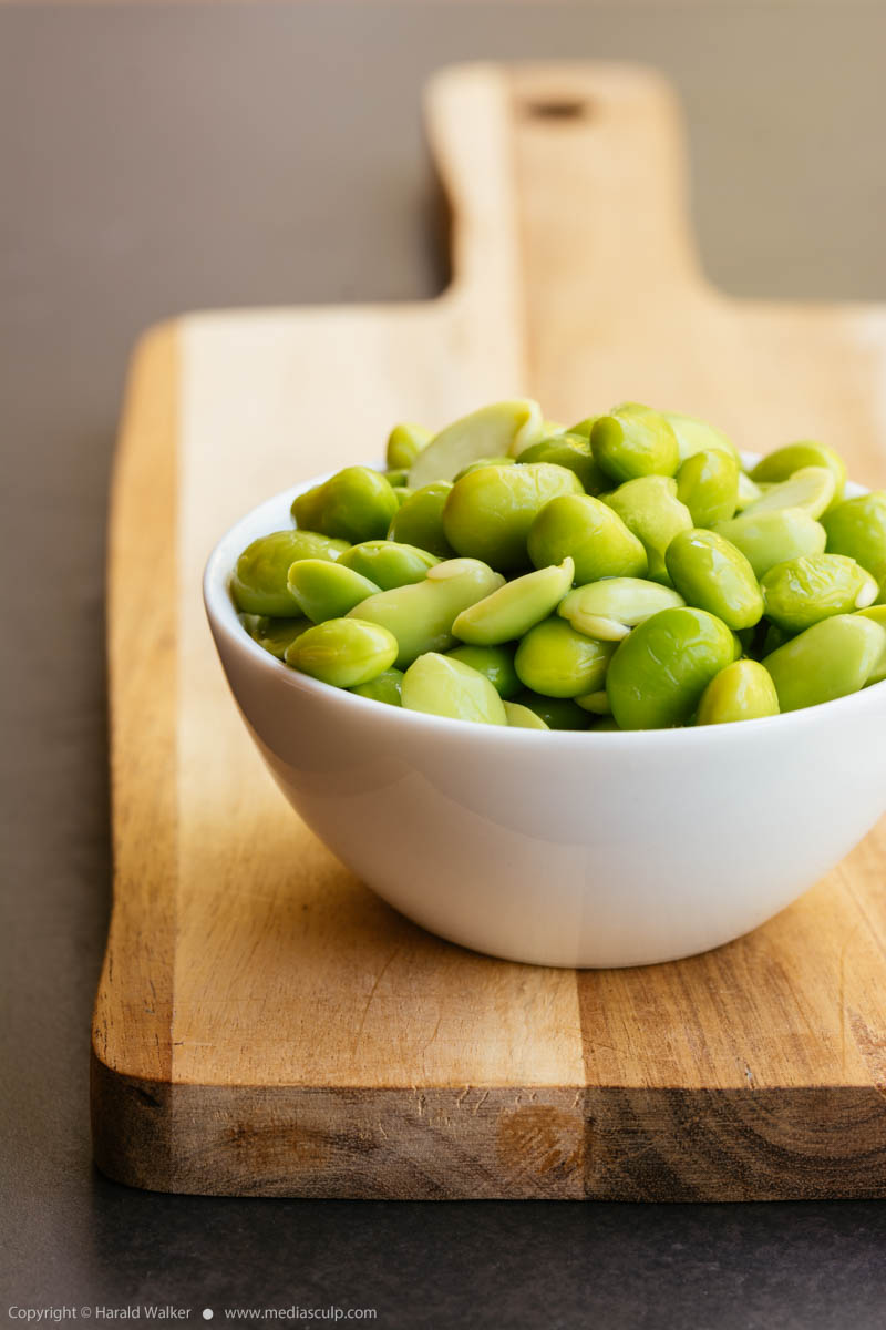 Stock photo of Edamame beans