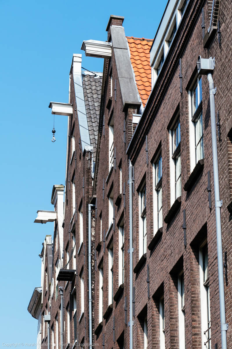 Stock photo of Gables in Amsterdam