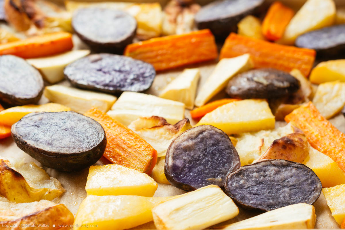 Stock photo of Roasted Fall Vegetables