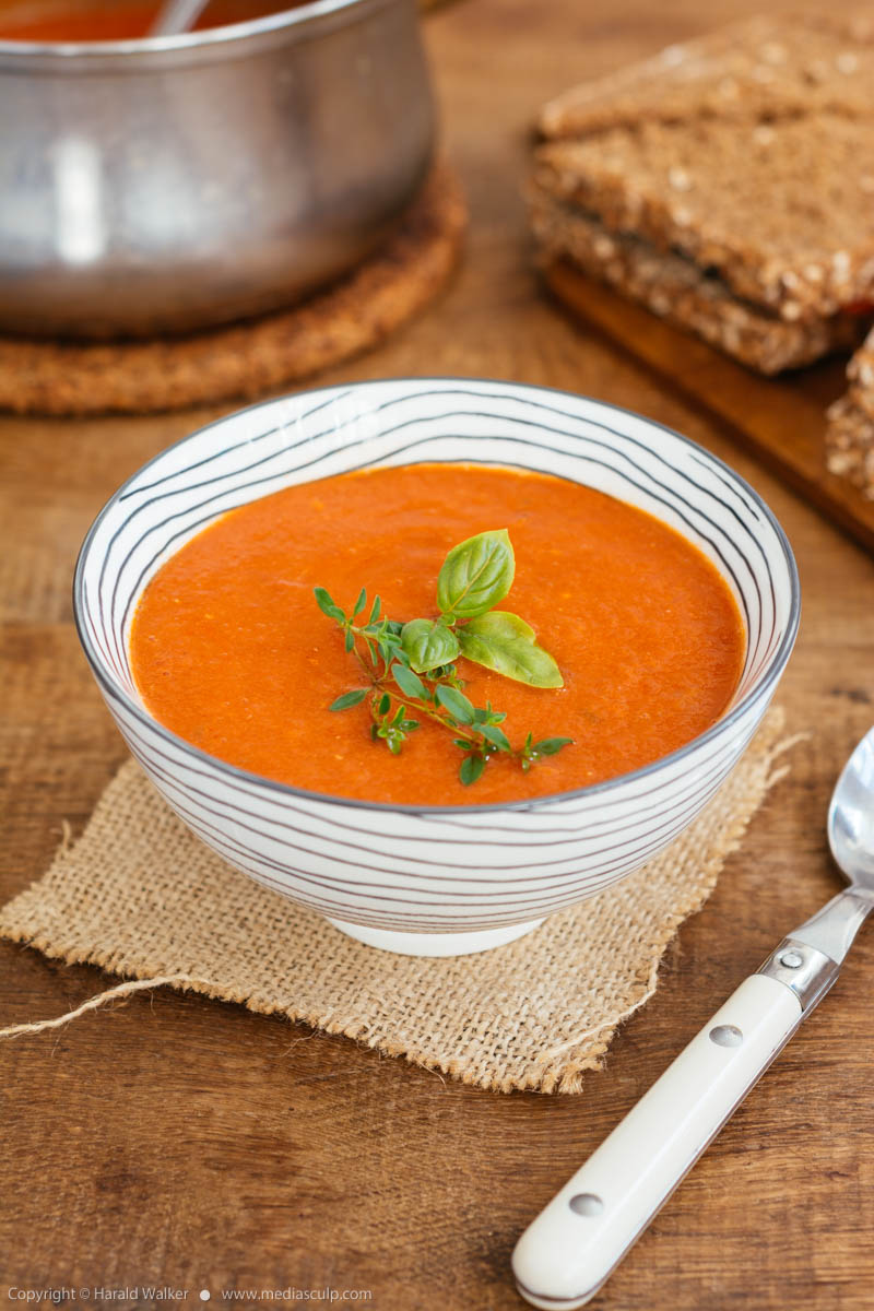 Stock photo of Tomato Orange Soup