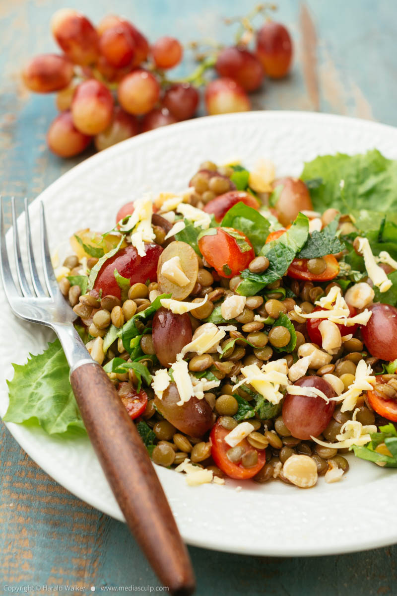 Stock photo of Fall Lentil Salad