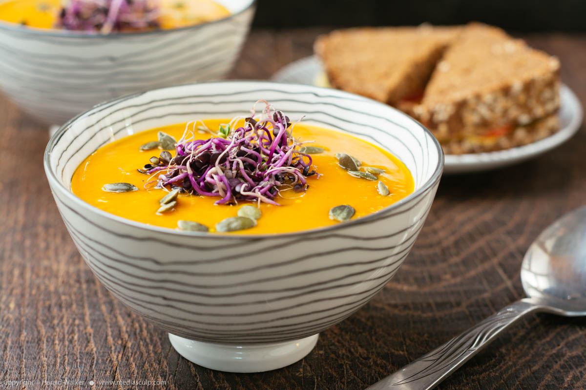 Stock photo of Spicy Squash Soup