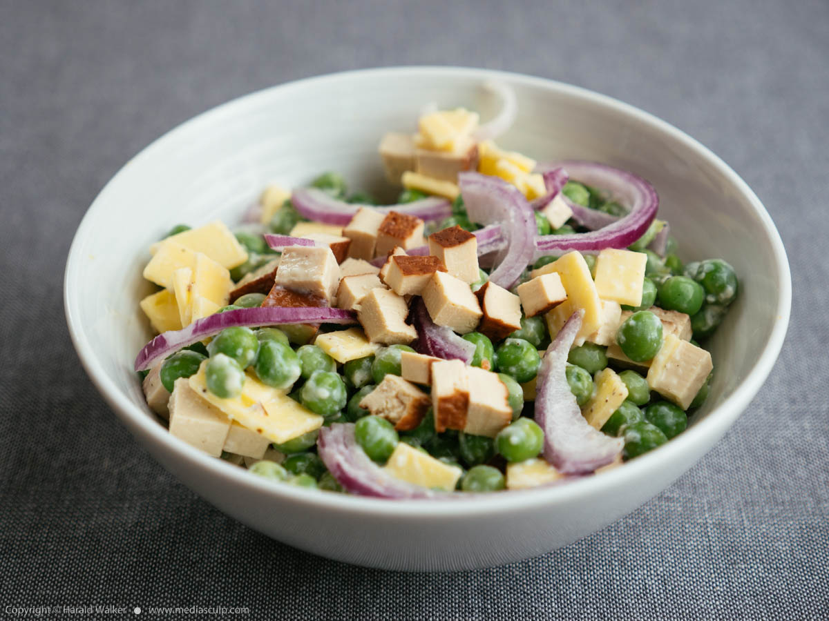 Stock photo of Vegan Pea Salad