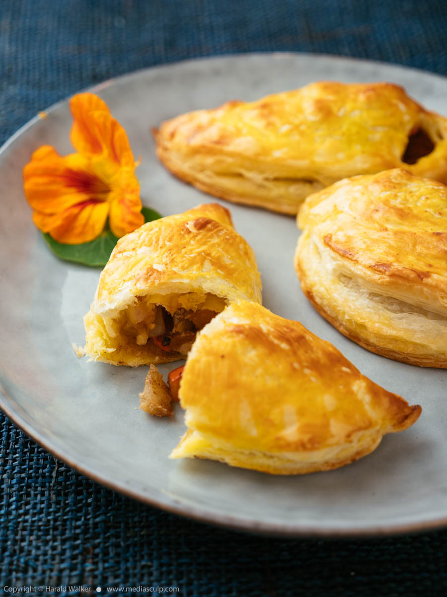 Stock photo of Winter Squash and Apple Turnovers
