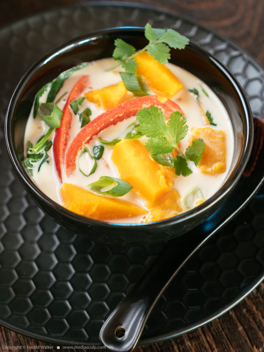 Stock photo of Thai Winter Squash Soup