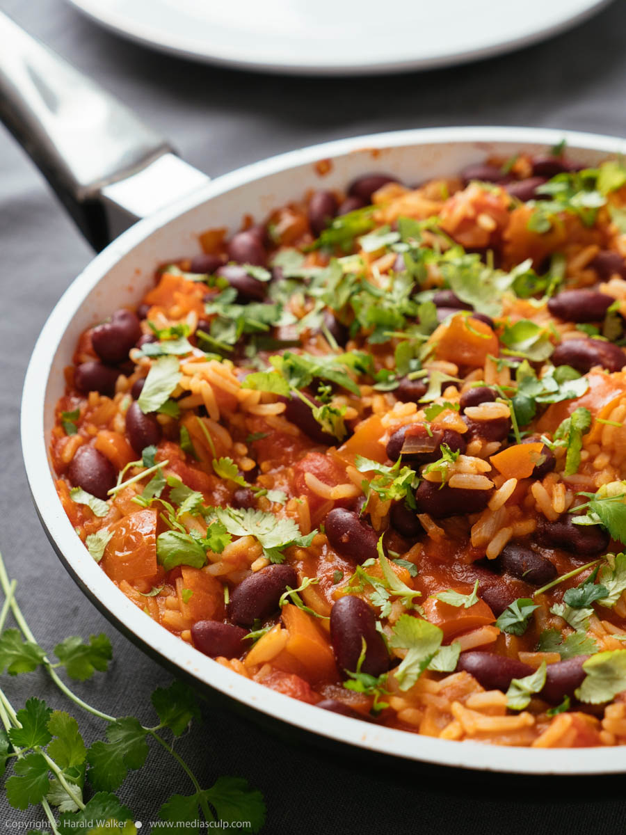 Stock photo of Red Rice and Beans