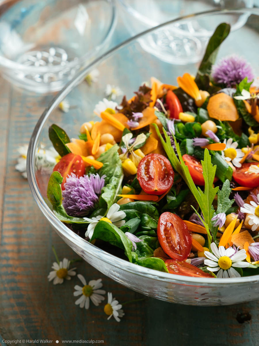 Stock photo of Mixed summer salad