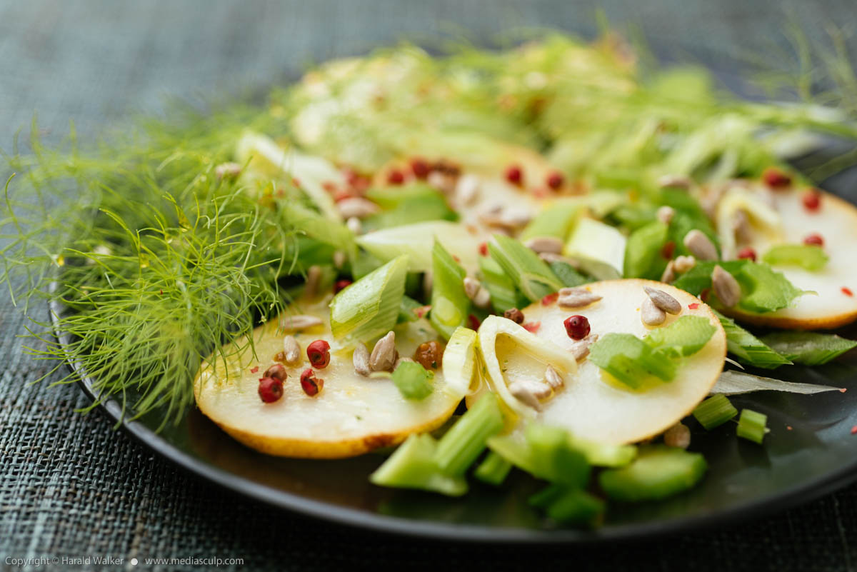 Stock photo of Pear, Celery Fennel Salad