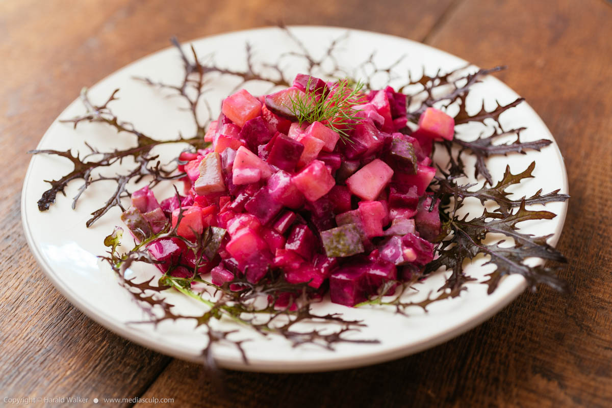 Stock photo of Rosolli – Finnish Beetroot Salad