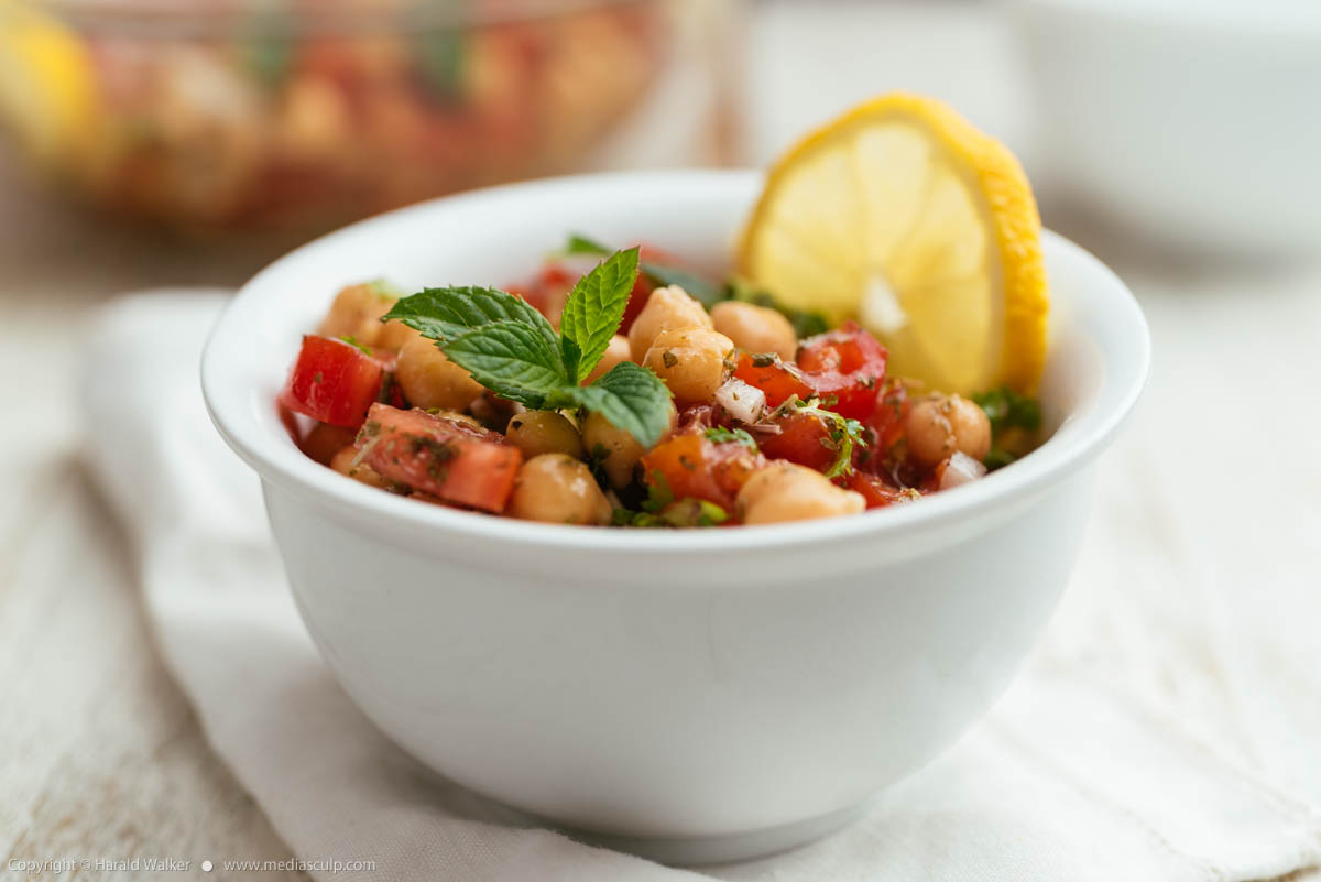 Stock photo of Balela – Lebanese Chickpea Salad