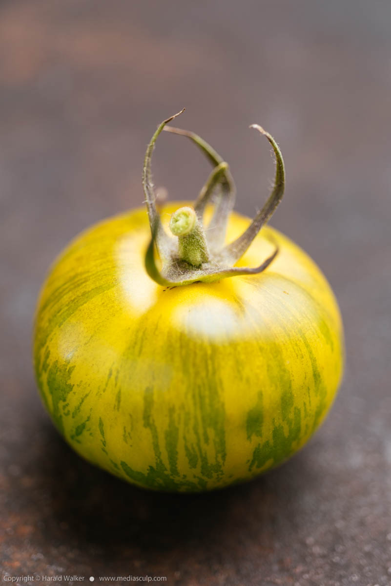 Stock photo of Tigerella tomato