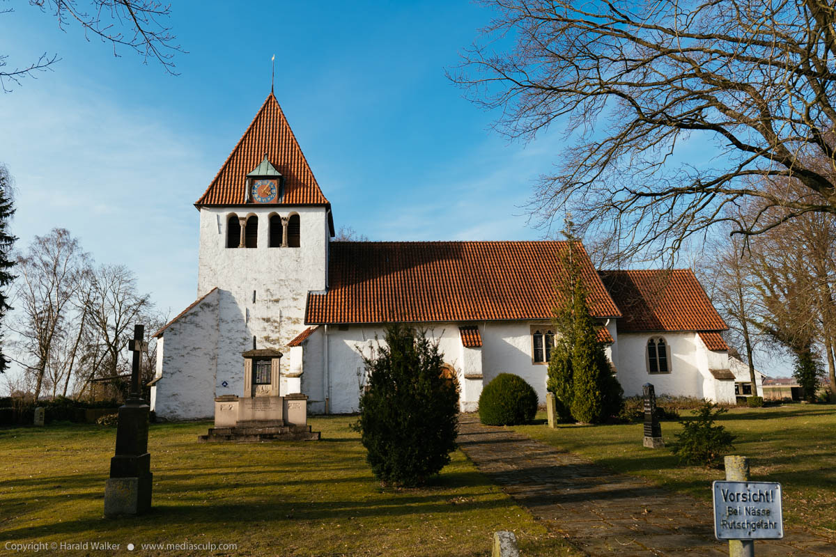 Stock photo of Protestant church Heimsen