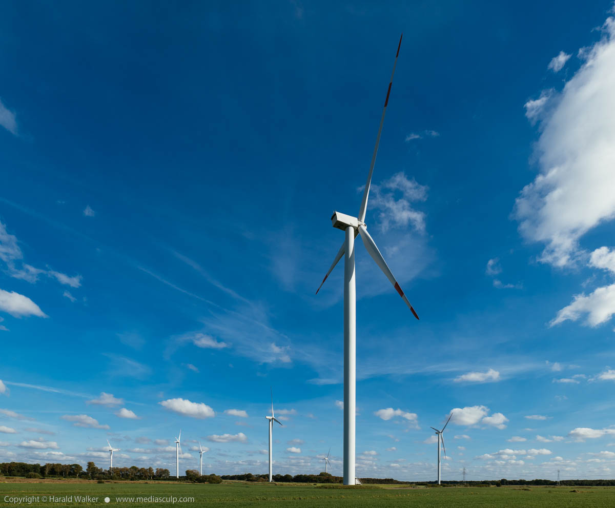 Stock photo of Wind farm