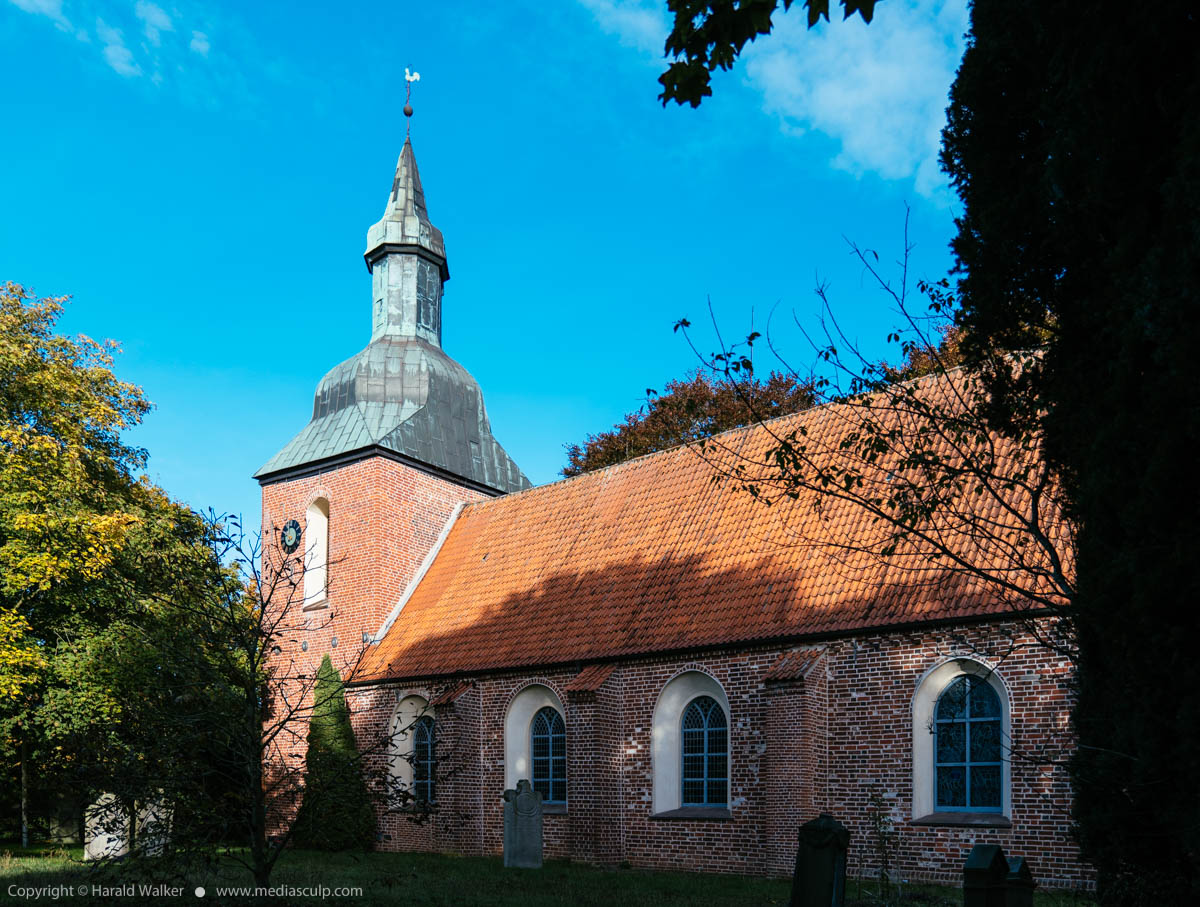 Stock photo of Church of saint Mary in Loxstedt