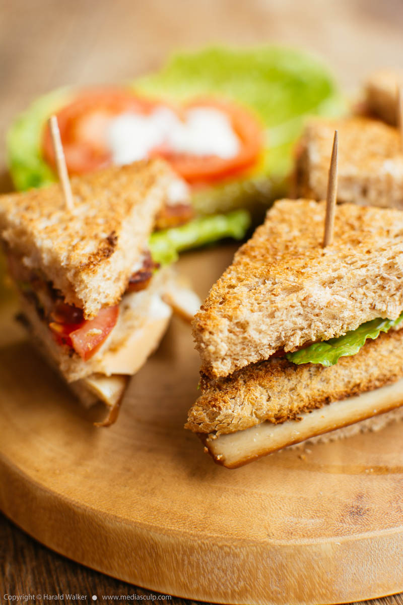 Stock photo of Club Sandwiches