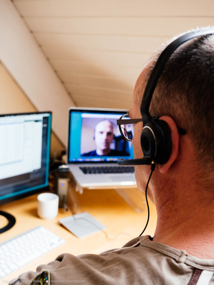 Stock photo of Video conference