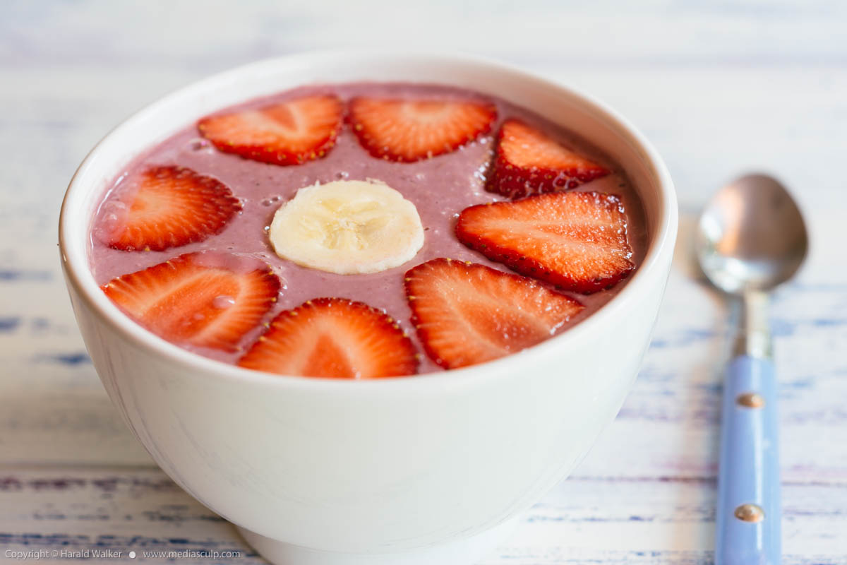 Stock photo of Mixed Berry Smoothie Bowl