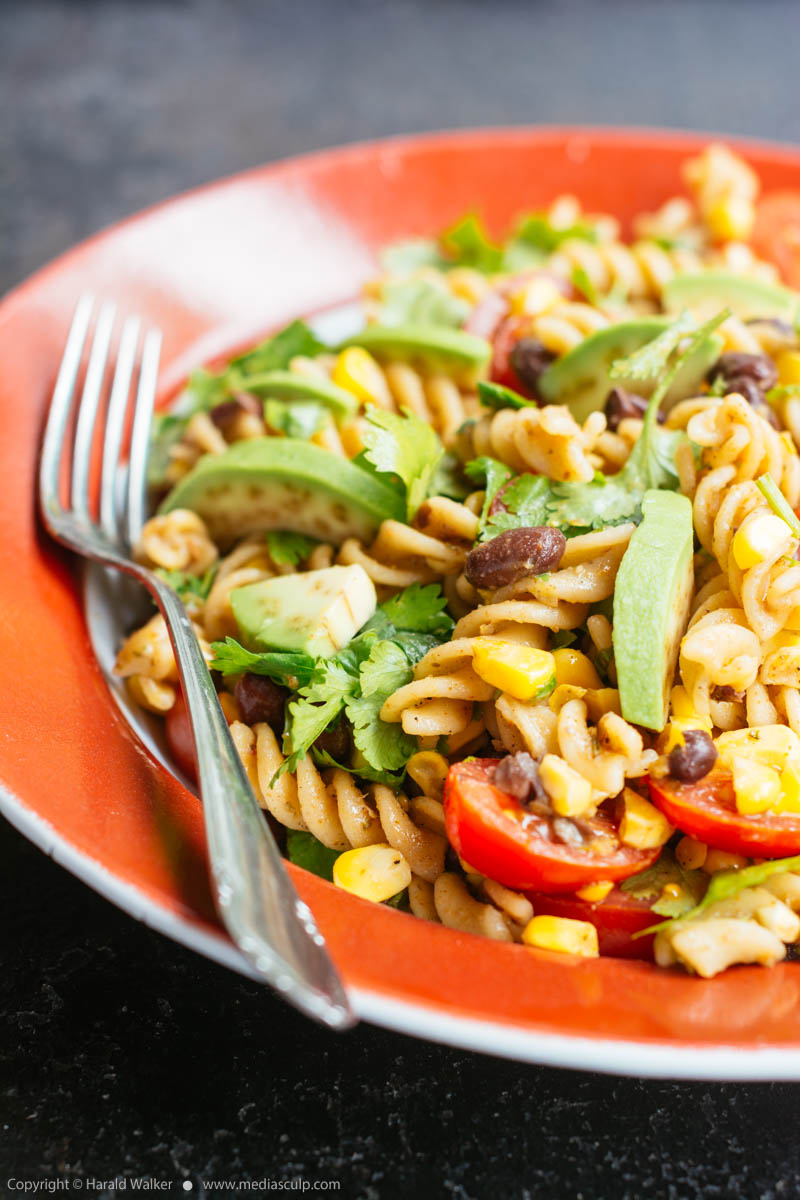 Stock photo of Mexican Pasta Salad