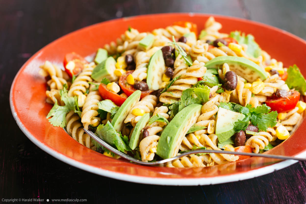 Stock photo of Mexican Pasta Salad