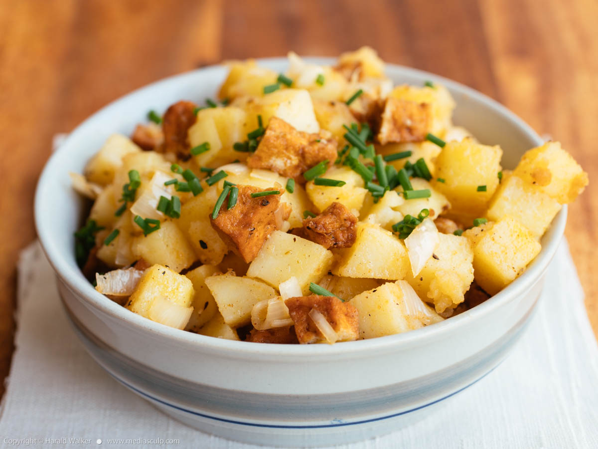 Stock photo of Vegan German Potato Salad