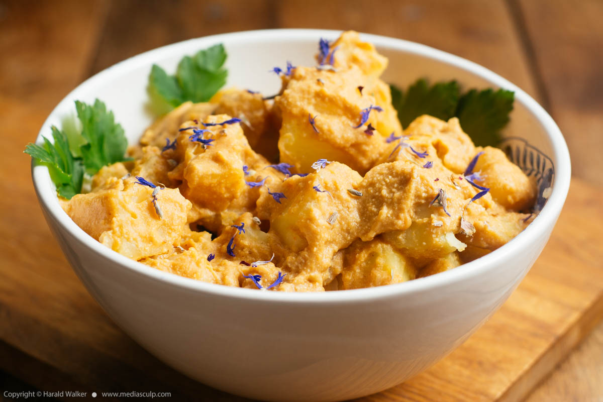 Stock photo of Vegan Cheesy Potatoes