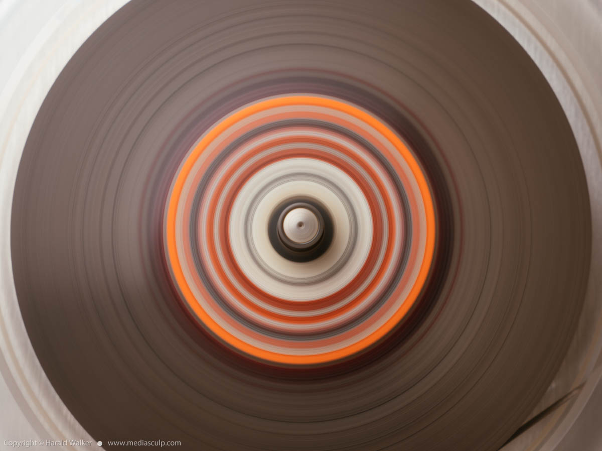 Stock photo of Spinning tape