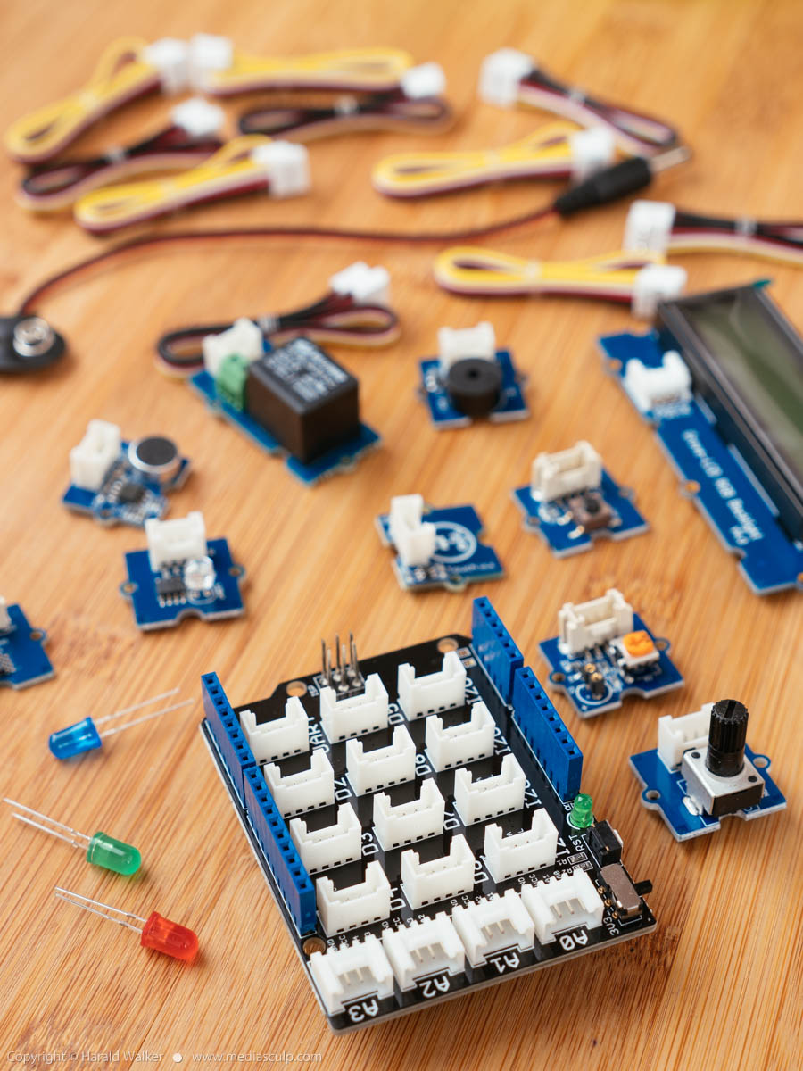 Stock photo of Started kit for Arduino