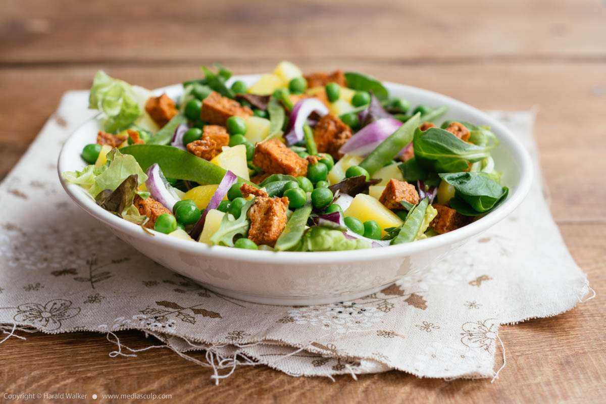 Stock photo of Lunchtime salad