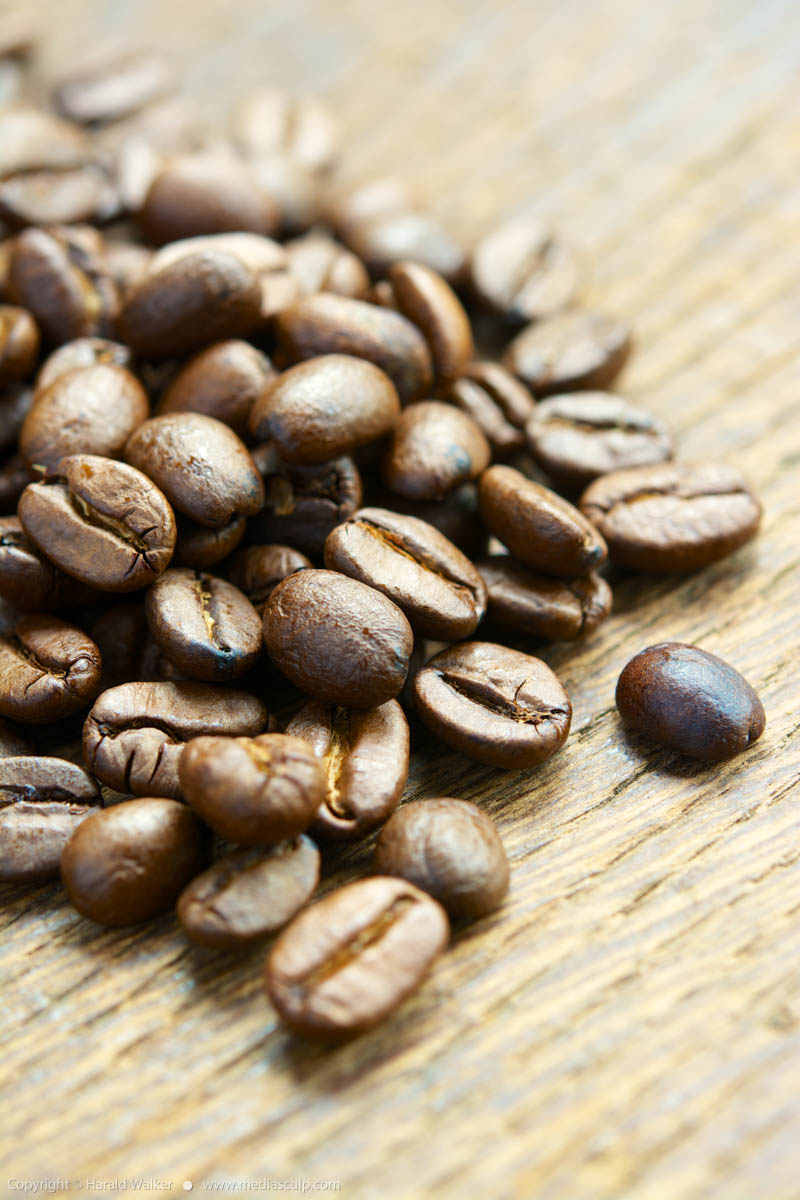 Stock photo of Organic espresso beans