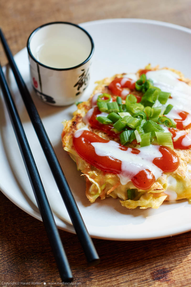 Stock photo of Okonomiyaki