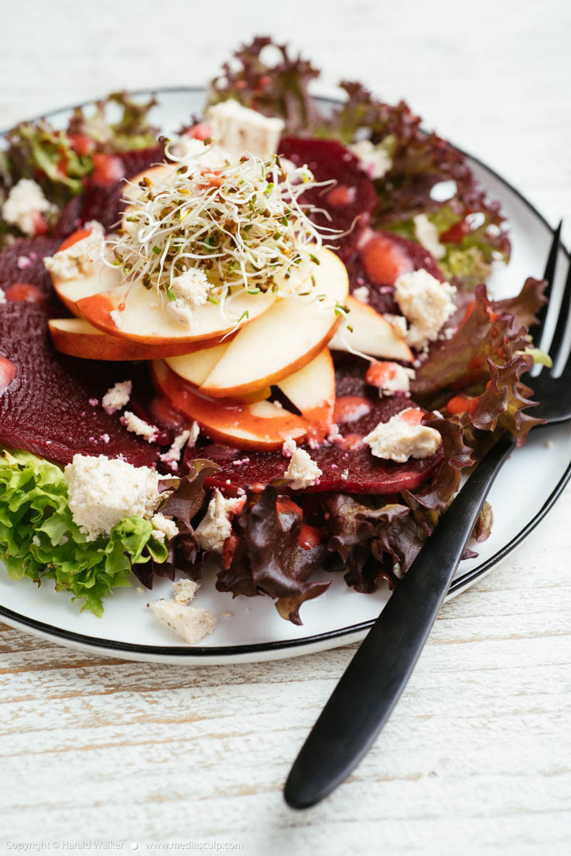 Stock photo of Beet and Apple Salad