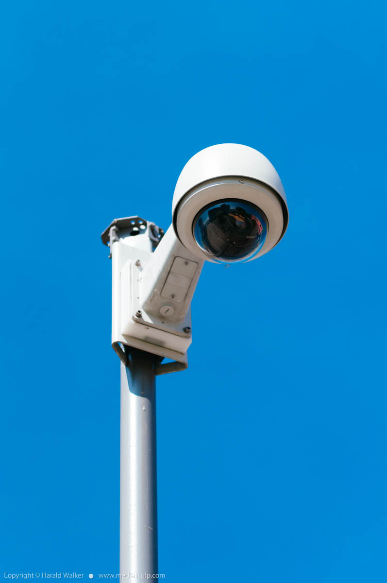 Stock photo of Surveillance camera