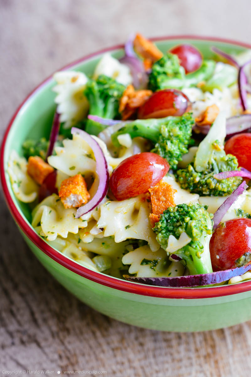 Stock photo of Broccoli Pasta Salad