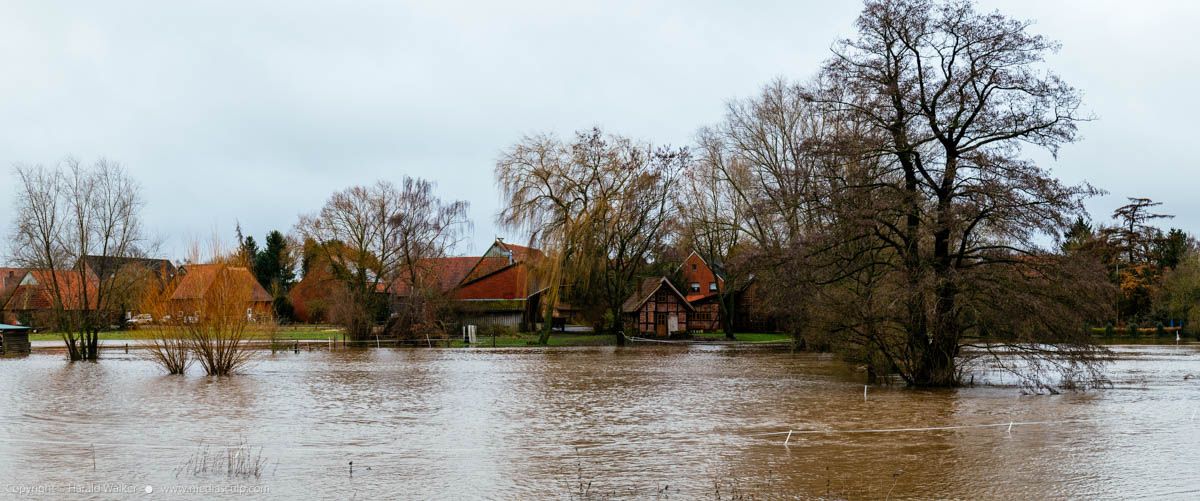 Stock photo of Christmas 2023 floods