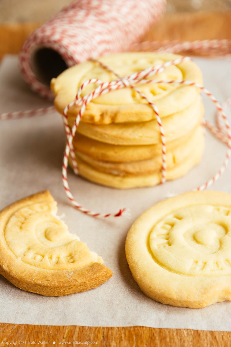 Stock photo of Almond cookies